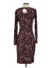 Kasper Animal Print Red Cocktail Dress Size XS - photo 2