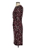 Kasper Animal Print Red Cocktail Dress Size XS - photo 5