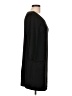 Max Studio Solid Black Casual Dress Size L - photo 4