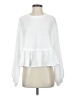 Versona White Long Sleeve Blouse Size XS - photo 1