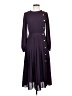 Ann Taylor 100% Polyester Purple Casual Dress Size 00 - photo 1