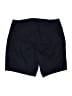 Talbots Solid Blue Shorts Size 14w - photo 2