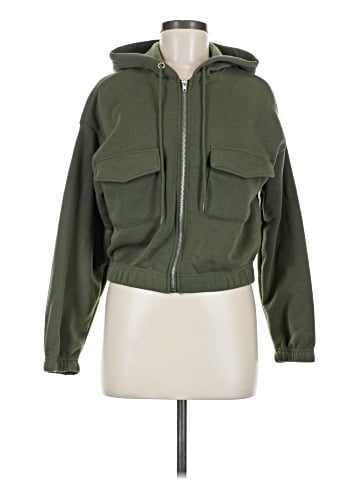 Faded Rose Zip Up Hoodie (view 1)