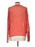 Adrienne Vittadini Floral Orange Pullover Sweater Size L - photo 2