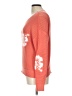 Adrienne Vittadini Floral Orange Pullover Sweater Size L - photo 5