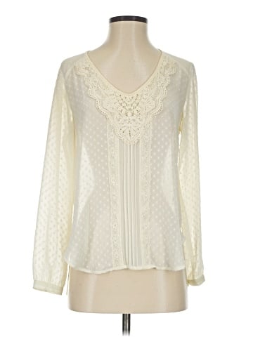 Astr Long Sleeve Blouse (view 1)