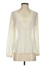 Astr 100% Polyester Ivory Long Sleeve Blouse Size XS - photo 1