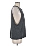 Foreign Exchange Gray Sleeveless T-Shirt Size M - photo 4