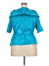Alex Evenings Teal Short Sleeve Blouse Size 2X - photo 2