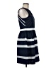 C. Luce 100% Polyester Stripes Blue Casual Dress Size M - photo 4
