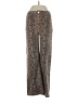 Vigoss Animal Print Brown Casual Pants Size 5 - photo 1