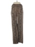 Vigoss Animal Print Brown Casual Pants Size 5 - photo 2