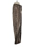 Vigoss Animal Print Brown Casual Pants Size 5 - photo 4