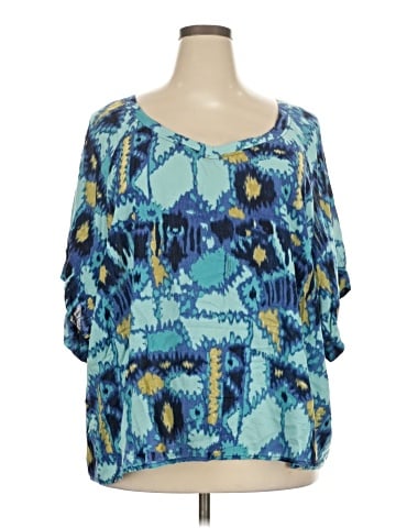 Nic + Zoe 3/4 Sleeve Blouse (view 1)