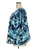 Nic + Zoe Blue 3/4 Sleeve Blouse Size 3X - photo 5