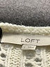 Ann Taylor LOFT Ivory Pullover Sweater Size L - photo 7