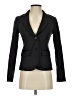 New York & Company Houndstooth Black Blazer Size 0 - photo 1