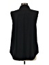 Athleta Black Sleeveless Button-Down Shirt Size M - photo 2