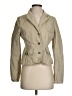 DKNY Jeans 100% Cotton Solid Tan Jacket Size S - photo 1