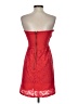 Buttons Red Cocktail Dress Size S - photo 2