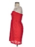 Buttons Red Cocktail Dress Size S - photo 5
