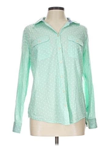 St. John's Bay Long Sleeve Blouse (view 1)