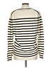 J.Crew Stripes Ivory Pullover Sweater Size L - photo 2