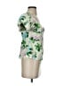 Old Navy 100% Cotton Green Short Sleeve Blouse Size XS - photo 4