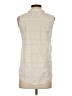 Splendid Ivory Sleeveless Button-Down Shirt Size XS - photo 2