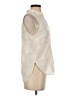 Splendid Ivory Sleeveless Button-Down Shirt Size XS - photo 4