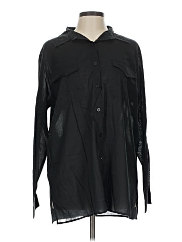 NY Jeans Long Sleeve Button-Down Shirt (view 1)
