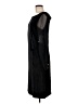 Bow & Drape Solid Black Cocktail Dress Size M - photo 5