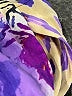 Cache 100% Silk Purple Short Sleeve Silk Top Size XS - photo 7