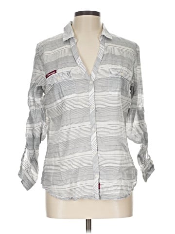 Columbia 3/4 Sleeve Button-Down Shirt (view 1)