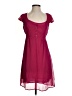 Old Navy 100% Polyester Solid Burgundy Casual Dress Size XS - photo 1