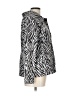 Dana Buchman Animal Print Silver Windbreaker Size L - photo 4