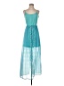 As U Wish 100% Polyester Teal Casual Dress Size S - photo 1