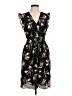 Rebecca Taylor 100% Polyester Floral Black Cocktail Dress Size 6 - photo 1