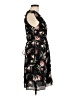 Rebecca Taylor 100% Polyester Floral Black Cocktail Dress Size 6 - photo 4