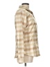 Mountain Hardwear Plaid Tan Long Sleeve Blouse Size 10 - photo 4