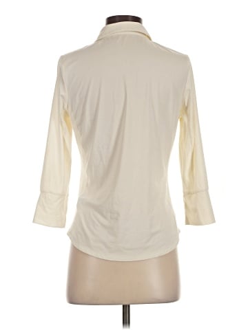 J. McLaughlin 3/4 Sleeve Button-Down Shirt (view 2)