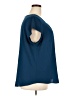 41Hawthorn 100% Polyester Blue Short Sleeve Blouse Size 2X - photo 4
