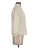 J. McLaughlin Ivory 3/4 Sleeve Button-Down Shirt Size XS - photo 4