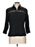 Classic Elements Black 3/4 Sleeve Blouse Size 10 - photo 1