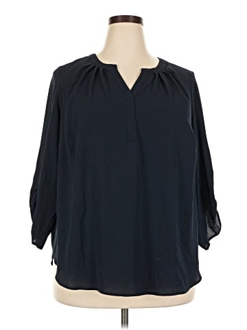 41Hawthorn 3/4 Sleeve Blouse (view 1)