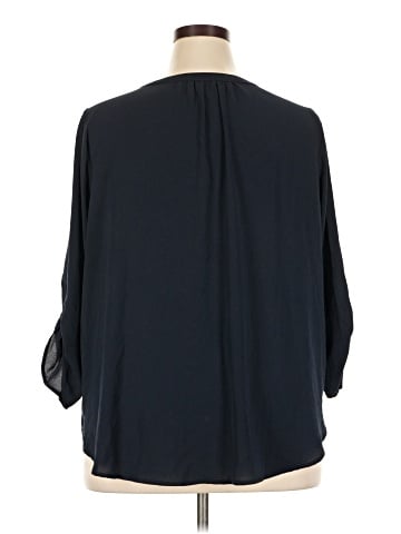 41Hawthorn 3/4 Sleeve Blouse (view 2)