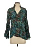 Rungolee Teal 3/4 Sleeve Blouse Size S - photo 1
