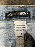 Fashion Nova 100% Cotton Chevron-herringbone Blue Jeans Size 7 - photo 4