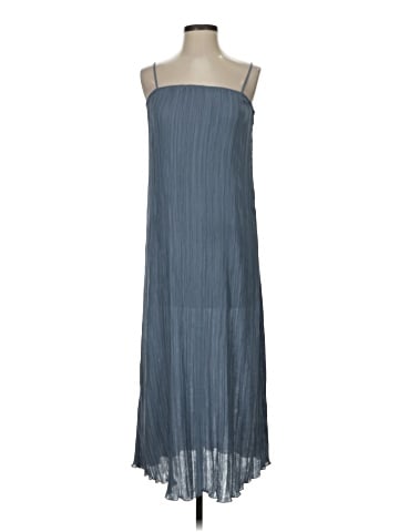 Madewell The Goldie Dress in Pliss&eacute; (view 1)