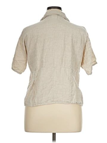Norm Thompson Short Sleeve Blouse (view 2)